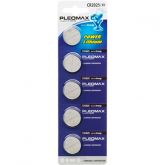 bateria-cr2025-3v lithium 5 unidades