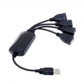 HUB USB High Speed 4 Portas USB 2.0 com Cabo Splitter BH008